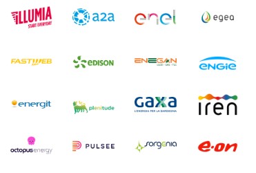 Alcuni fornitori di energia che i consulenti propongono